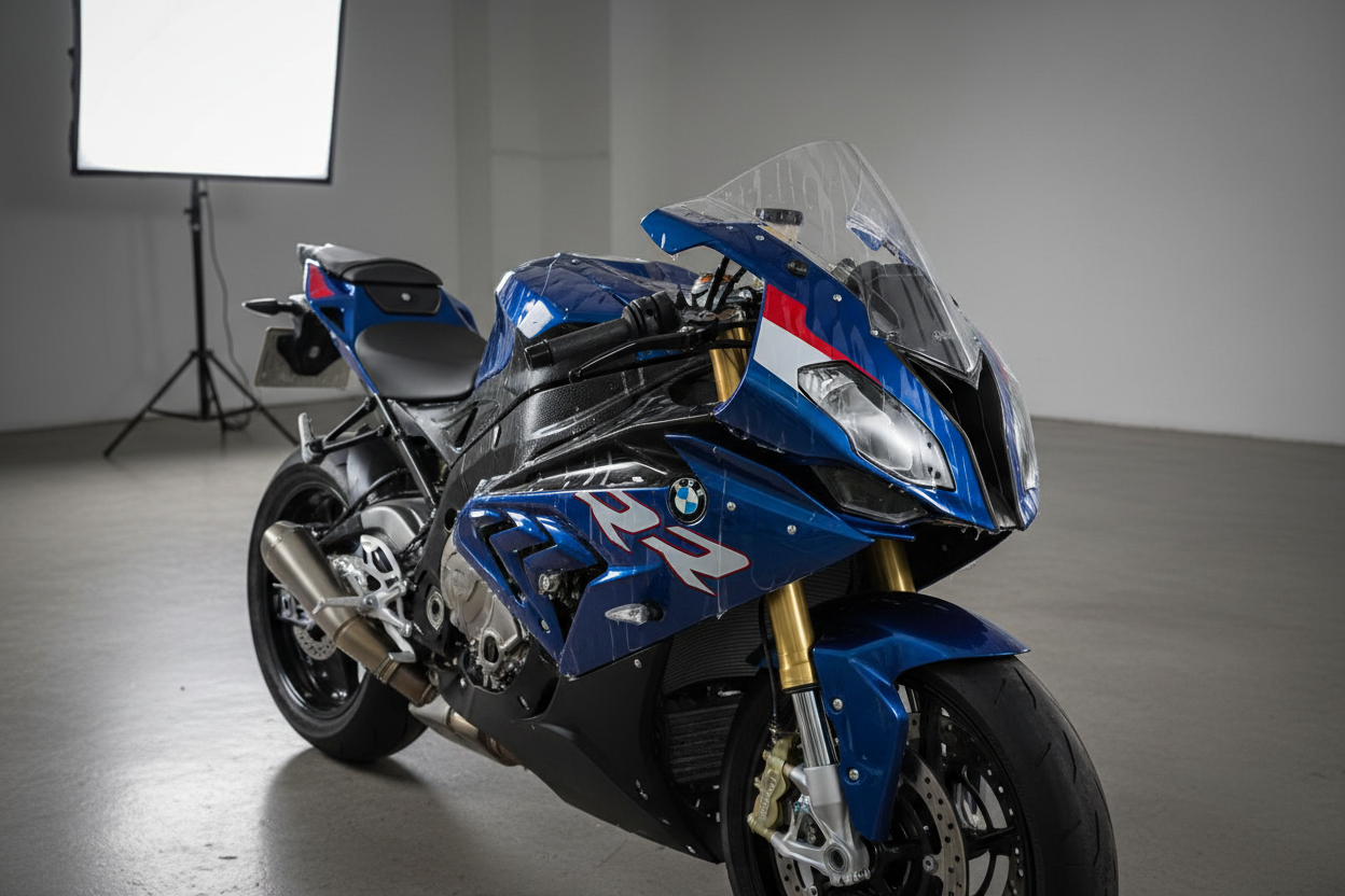 BMW Bike, Stone Chip Protection PPF