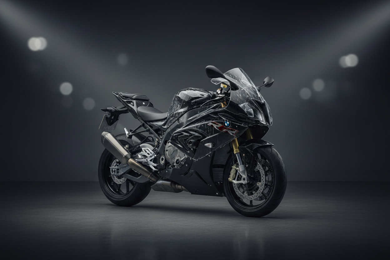 BMW Bike, UV Protection PPF